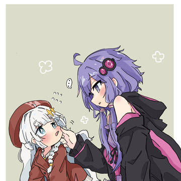 ほっぺたむにむに