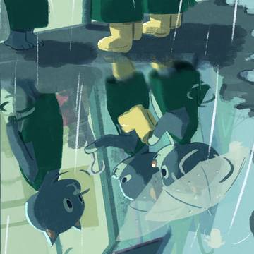 迎えにきたよ☂️