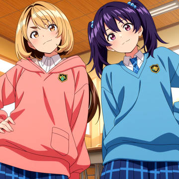 微笑と素子のご奉仕