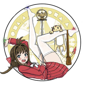 ジュリア・ディオの魔法の武器コンセプト