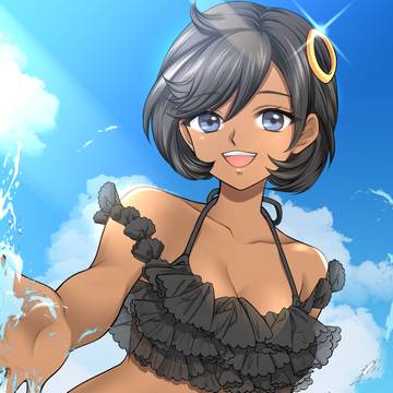 水着マチエール