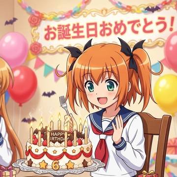 誕生日おめでとう🎉!