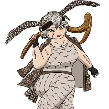 <オリフレ>オニアオバズク