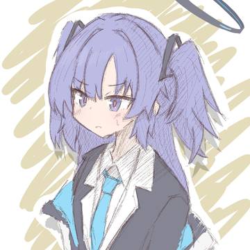 お絵かき練習　ユウカ