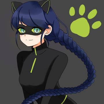 ミラキュラスレディバグ＆シャノワール　レディノワール