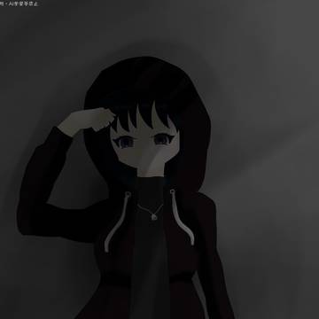 潜入中のレイ