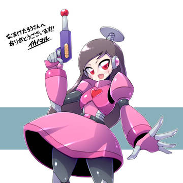 skebご依頼で描いたご依頼主様のオリジナルのロボ娘さん!