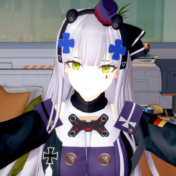 416 Face Holding.