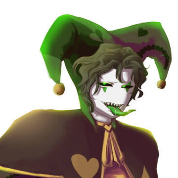 Harlequin first practice art