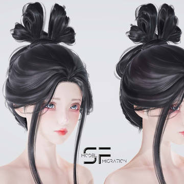无限暖暖发型包_f3-HoneySelect2-mod展示