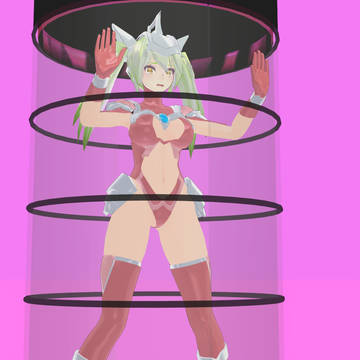 ルビア&イリスVSピンク空間