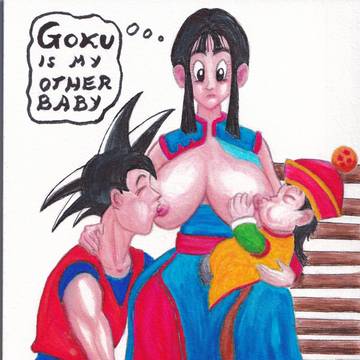 Son Goku, Chi-Chi & Son Gohan