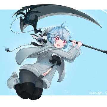 Grey Raincoat Hana ☁️🌈☀️