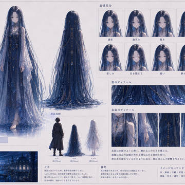 ほつれた世界の紡ぎ手　四章設定•ボツ画