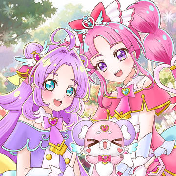 キュアアンサーとキュアミスティック