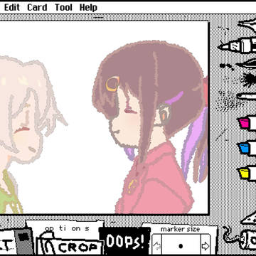 みはりさんとまひろさんを描いてみた!