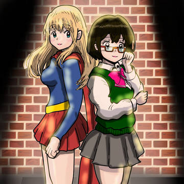 She looks just like Supergirl色校
