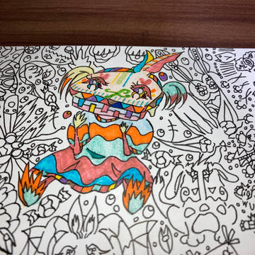 途中
