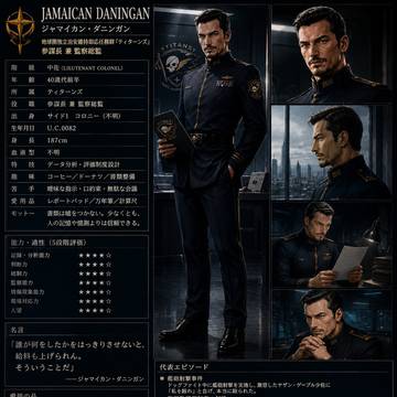 ジャマイカン・ダニンガン大佐 UC0089.2