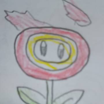 燃え上がる花