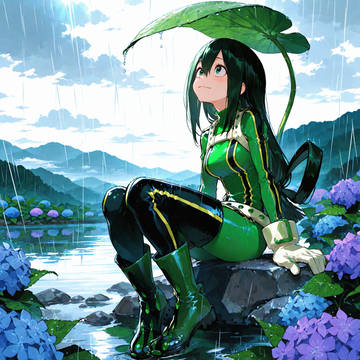 梅雨だけに・・・
