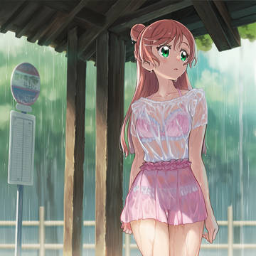 雨宿り