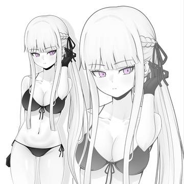 立ち絵 霧切さん🏖️