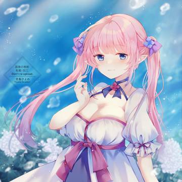 即興オリキャラ:梅雨の精霊的な子