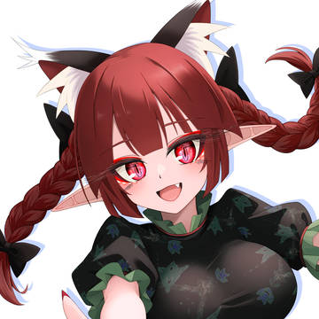 笑顔でお迎えお燐ちゃん!