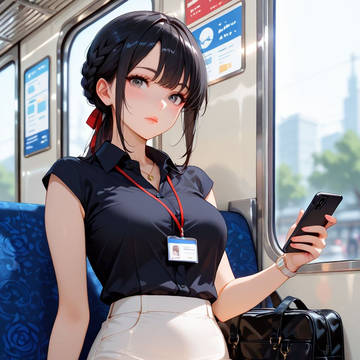 OLましろのお仕事84｜朝の視線に気づいてる？
