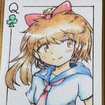 【オリジナル】トランプ風のイラスト