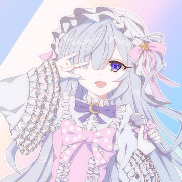 まねきねこコラボ衣装のアンアンちゃん