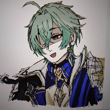 学校のパソコンで描いてたメローエン