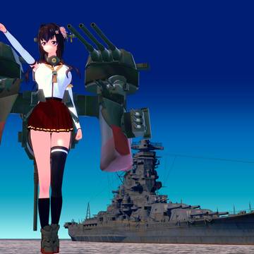 再現キャラ「大和（艦これ）」