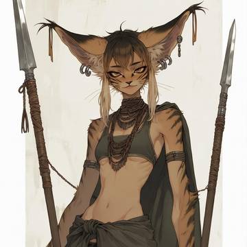 Caracal Tribegirls