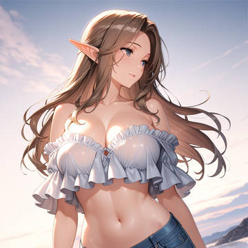 水着エルフ Ep.37