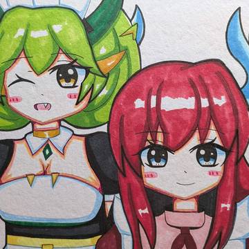 パルラちゃんとティルルちゃん