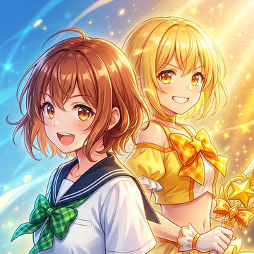 登場人物紹介 桜井ナギ/魔法少女スターライト・フラーブス