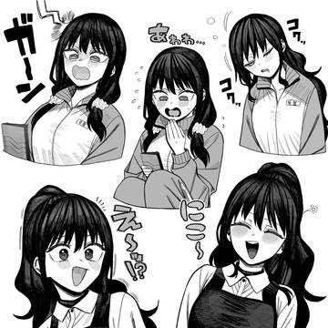 若葉紗織　表情集