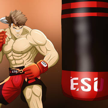 Iron Fist vs punching bag