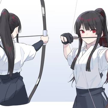 弓道部主将　二階堂ヒロ