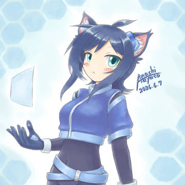 サイバーっぽいラクガキ