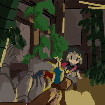 ボツ絵供養