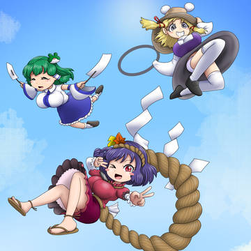 守矢一家 ふわふわ