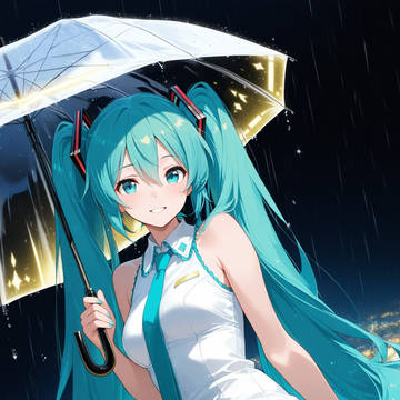 雨と星の降る夜