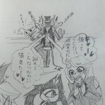 HazbinHotelアナログ過去絵14