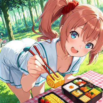 ツインエンジェルおかず交換
