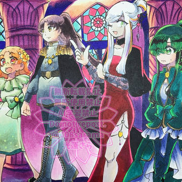鎧(ドレス)と戦場(舞踏会)