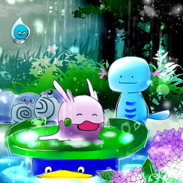 雨ポケ
