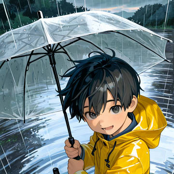 雨上がり